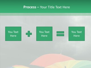 Square Forecast Rainy PowerPoint Template