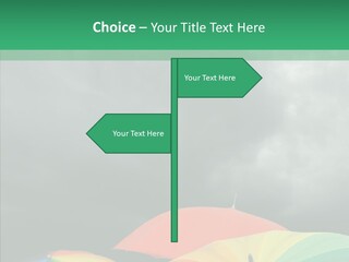 Square Forecast Rainy PowerPoint Template