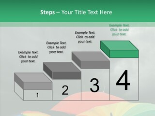 Square Forecast Rainy PowerPoint Template