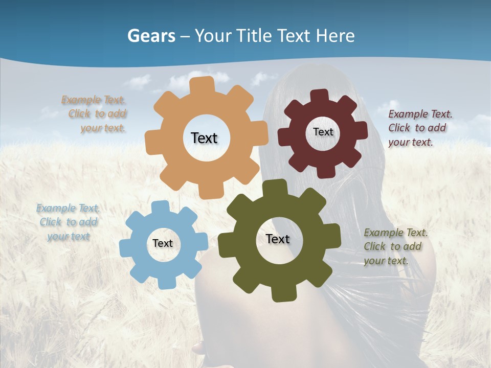 Company Office Together PowerPoint Template