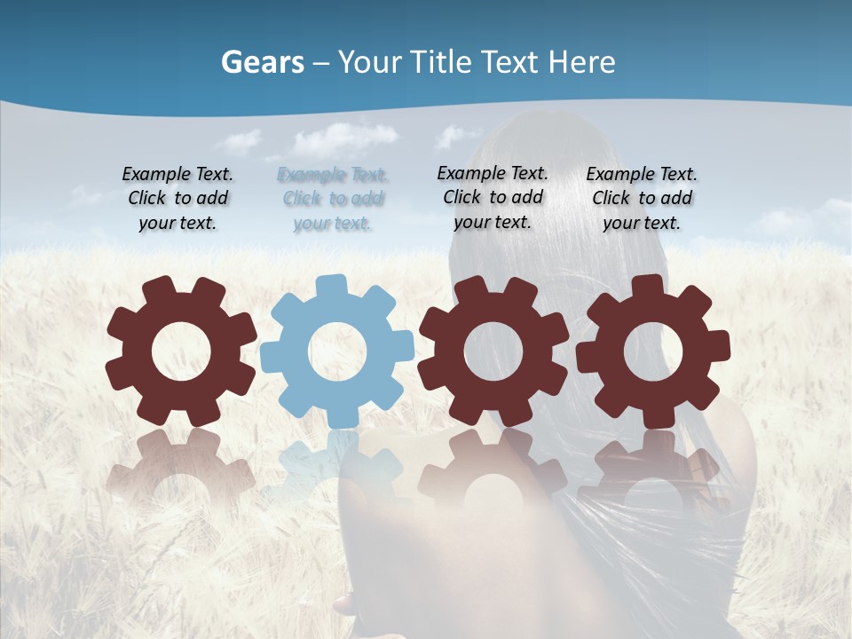 Company Office Together PowerPoint Template