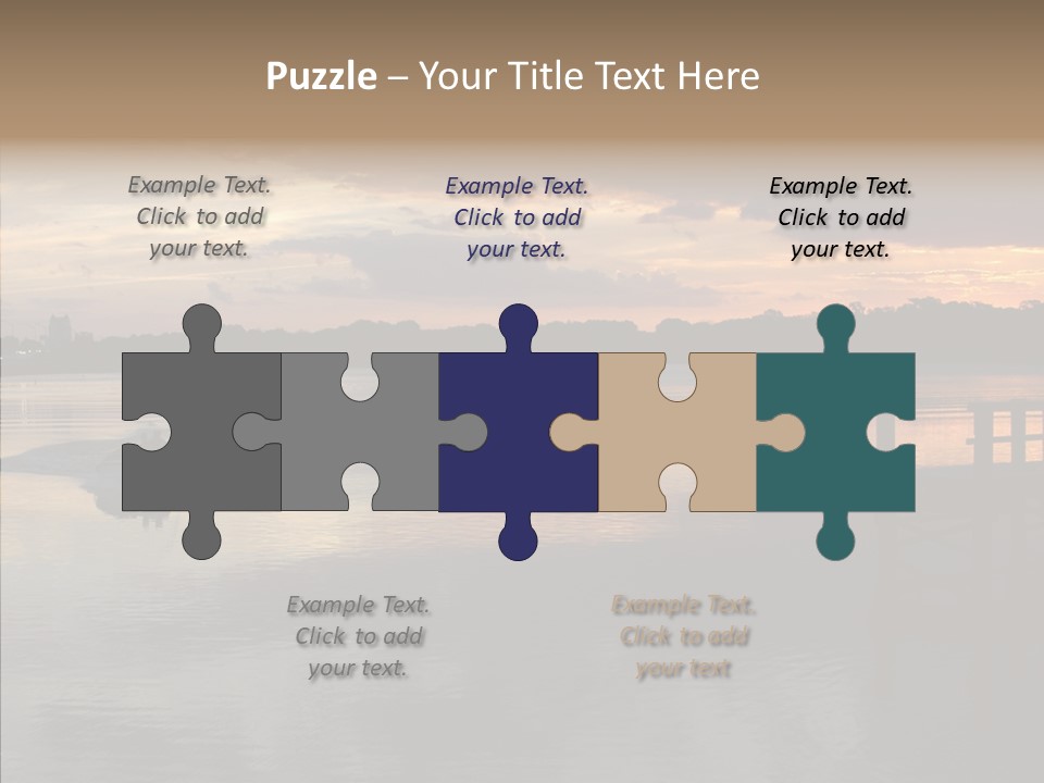 Colorful Scenic Outdoors PowerPoint Template