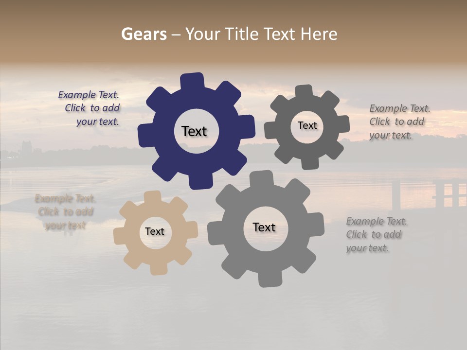 Colorful Scenic Outdoors PowerPoint Template