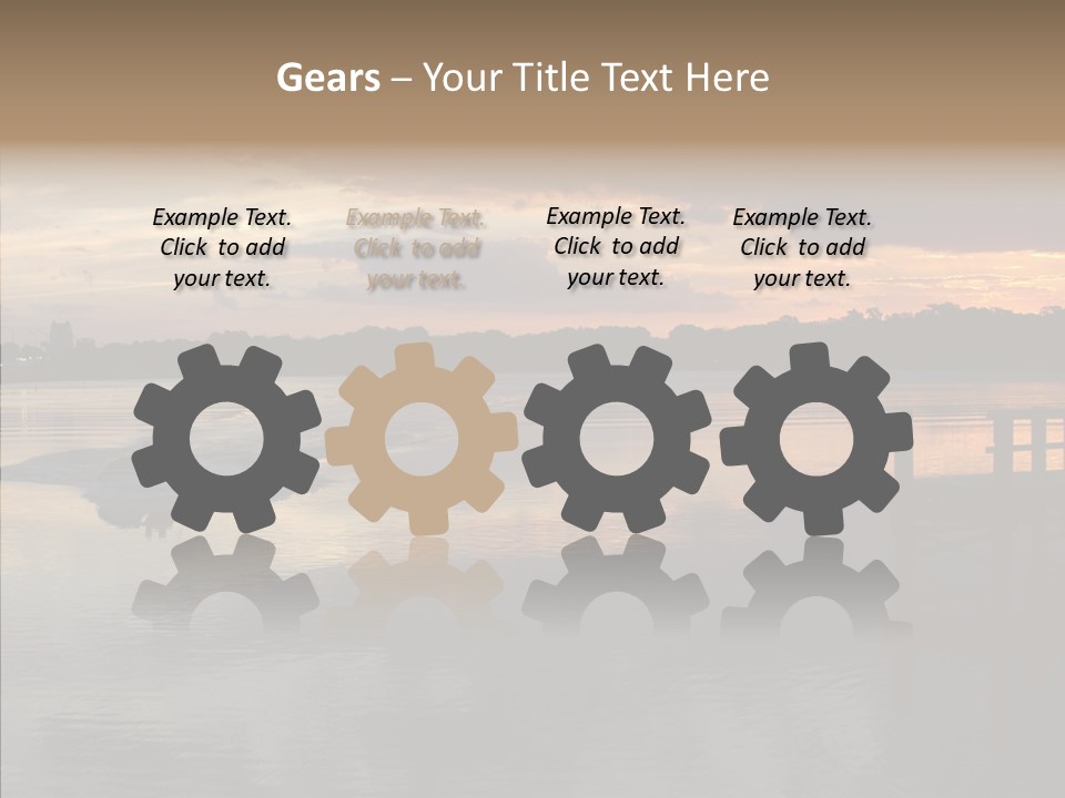 Colorful Scenic Outdoors PowerPoint Template