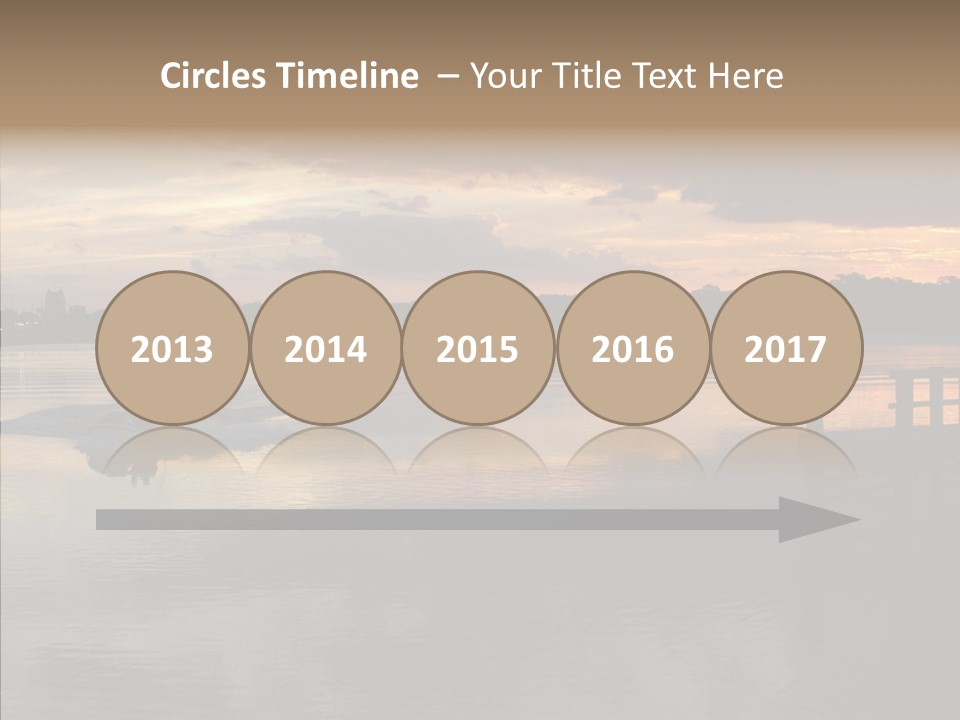 Colorful Scenic Outdoors PowerPoint Template