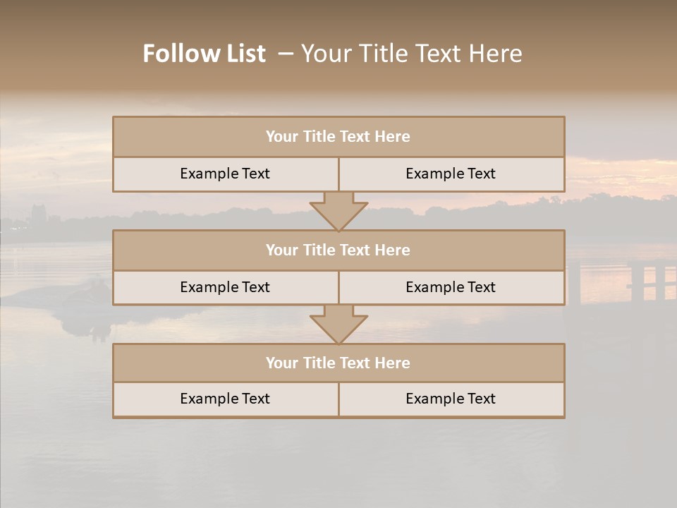 Colorful Scenic Outdoors PowerPoint Template
