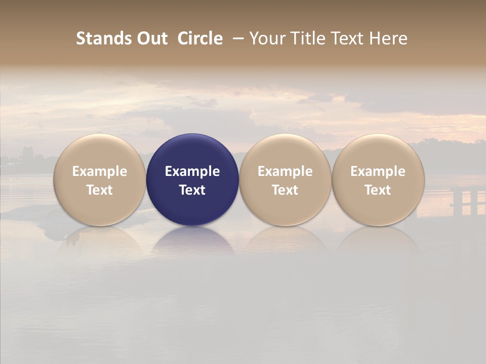 Colorful Scenic Outdoors PowerPoint Template