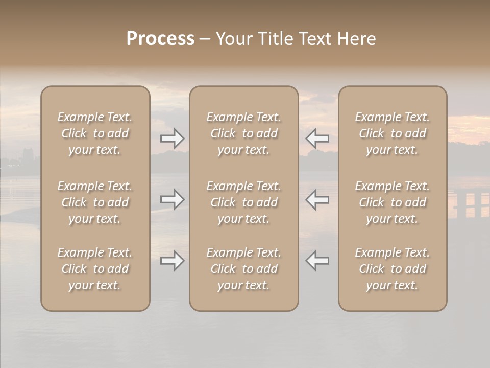 Colorful Scenic Outdoors PowerPoint Template