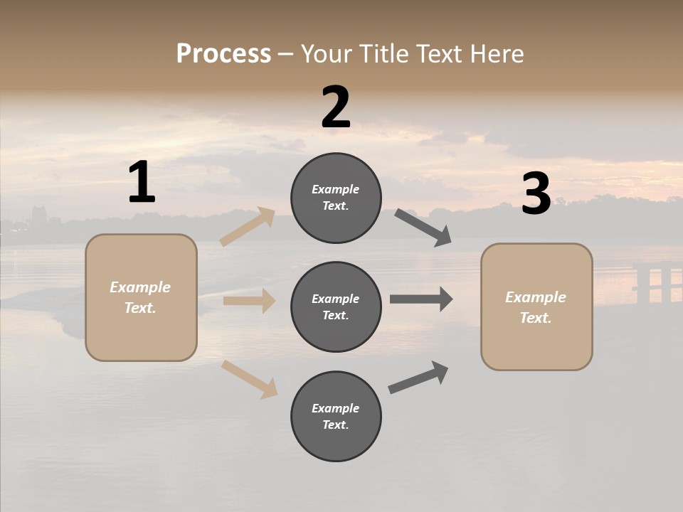 Colorful Scenic Outdoors PowerPoint Template