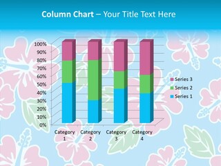 Hibiscus California Tile PowerPoint Template