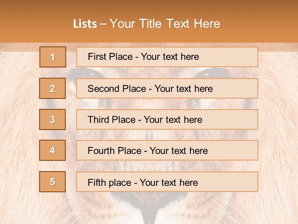 Cunning Zoo Elevated PowerPoint Template