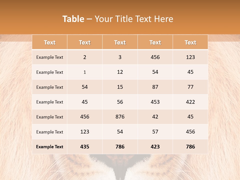 Cunning Zoo Elevated PowerPoint Template