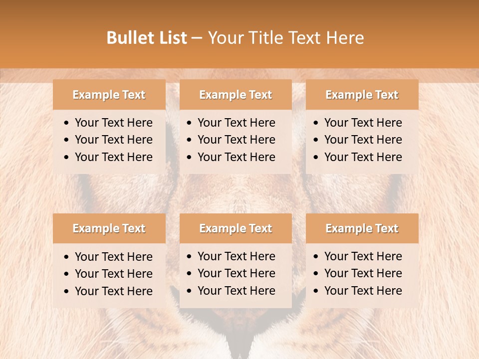 Cunning Zoo Elevated PowerPoint Template
