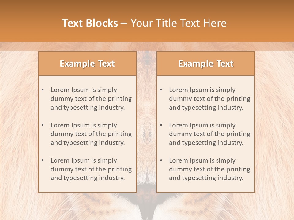 Cunning Zoo Elevated PowerPoint Template