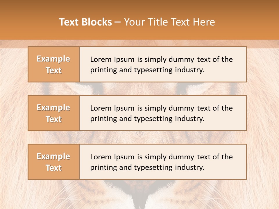 Cunning Zoo Elevated PowerPoint Template