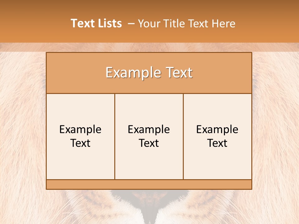 Cunning Zoo Elevated PowerPoint Template