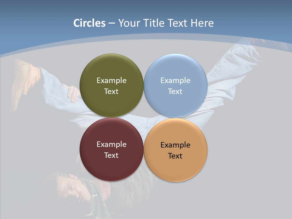 Music Clothing Breakdance PowerPoint Template