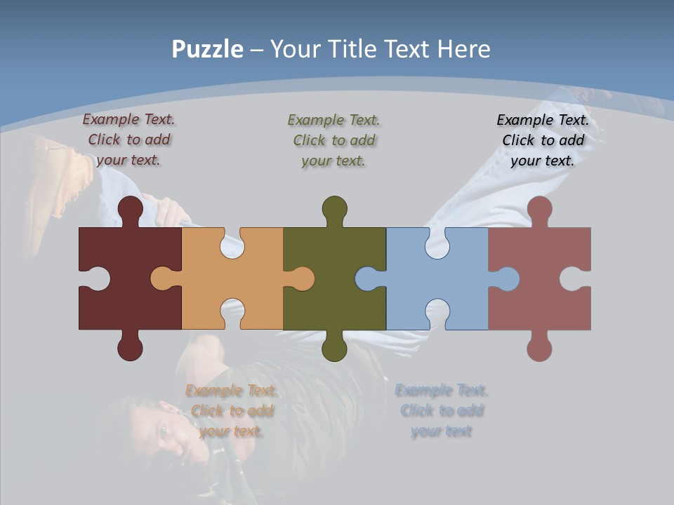 Music Clothing Breakdance PowerPoint Template