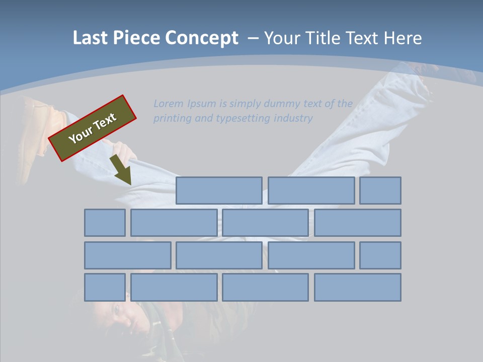 Music Clothing Breakdance PowerPoint Template