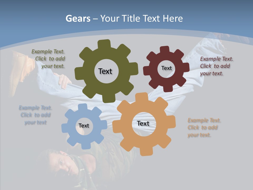 Music Clothing Breakdance PowerPoint Template