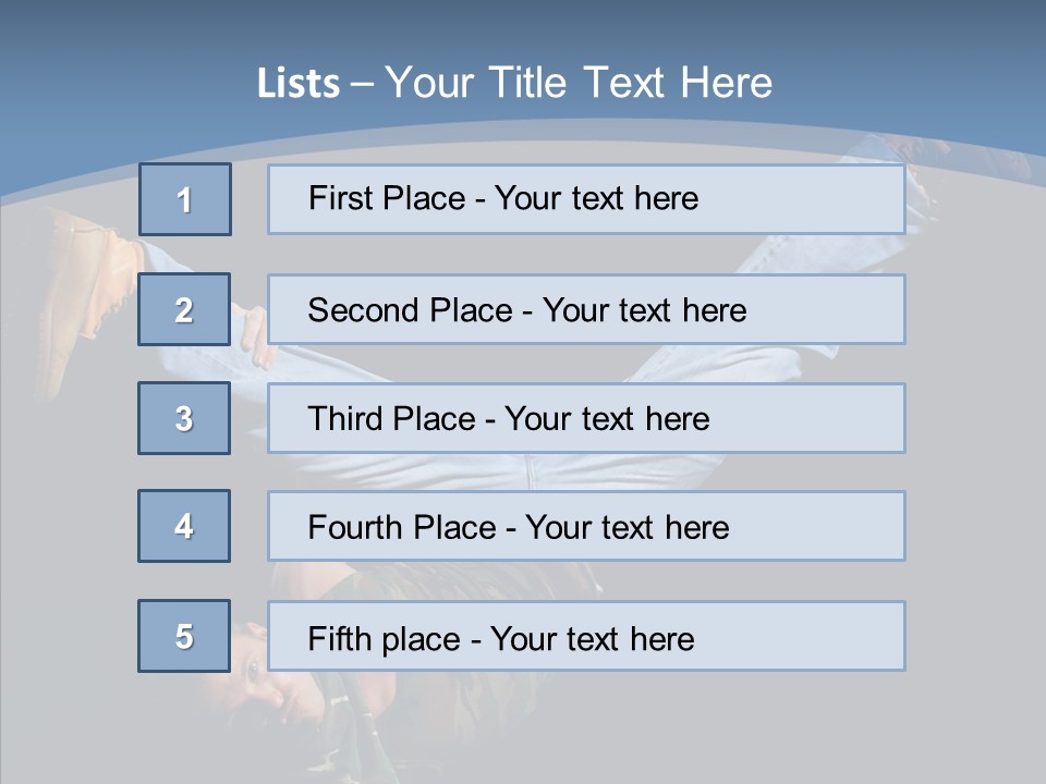 Music Clothing Breakdance PowerPoint Template