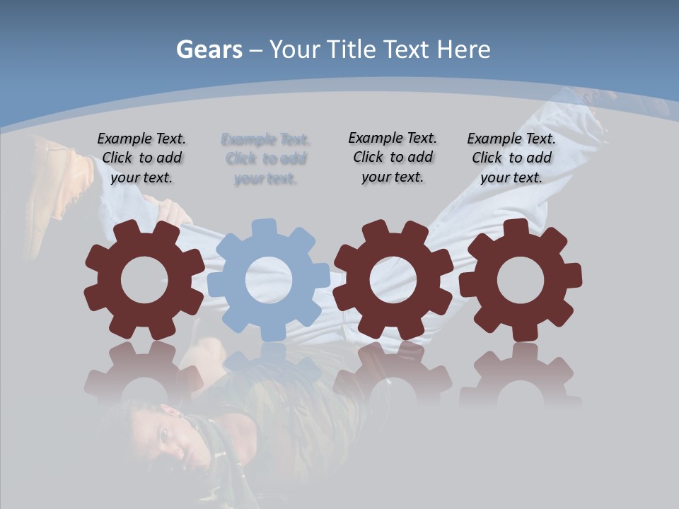 Music Clothing Breakdance PowerPoint Template