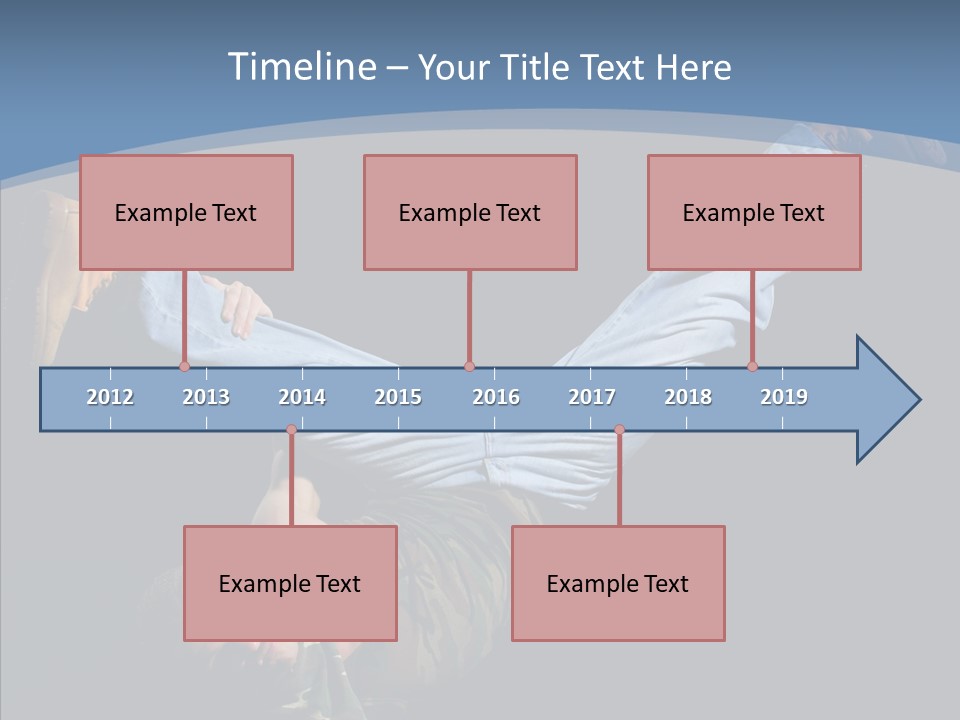 Music Clothing Breakdance PowerPoint Template