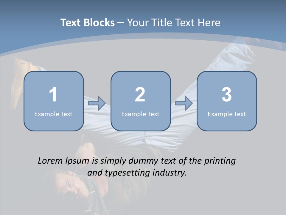 Music Clothing Breakdance PowerPoint Template