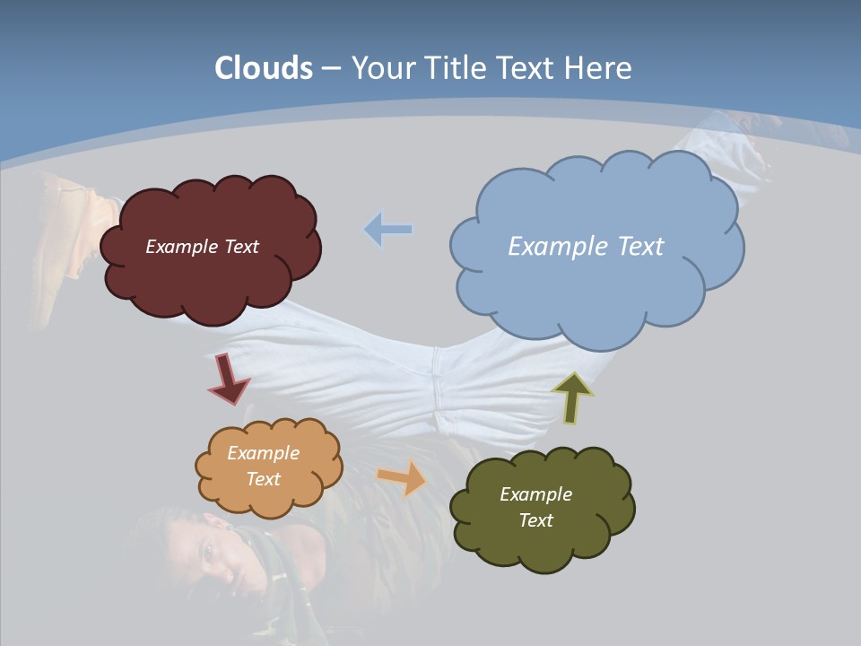 Music Clothing Breakdance PowerPoint Template