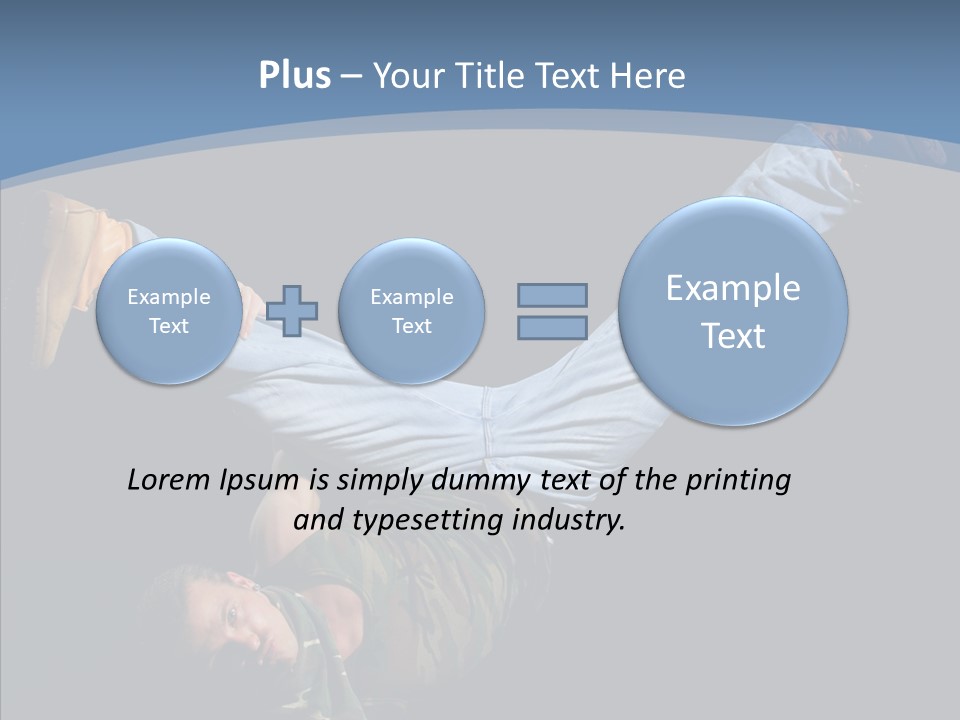 Music Clothing Breakdance PowerPoint Template