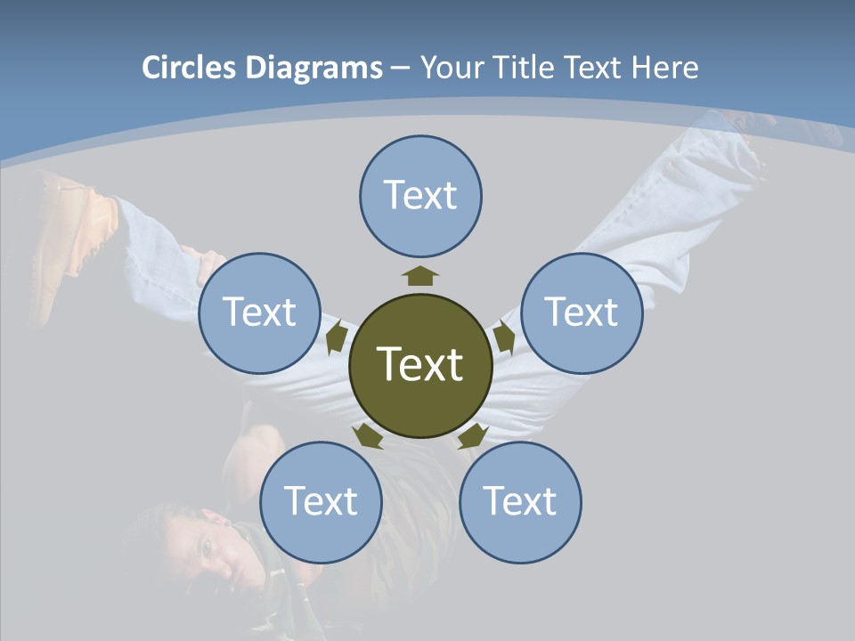 Music Clothing Breakdance PowerPoint Template