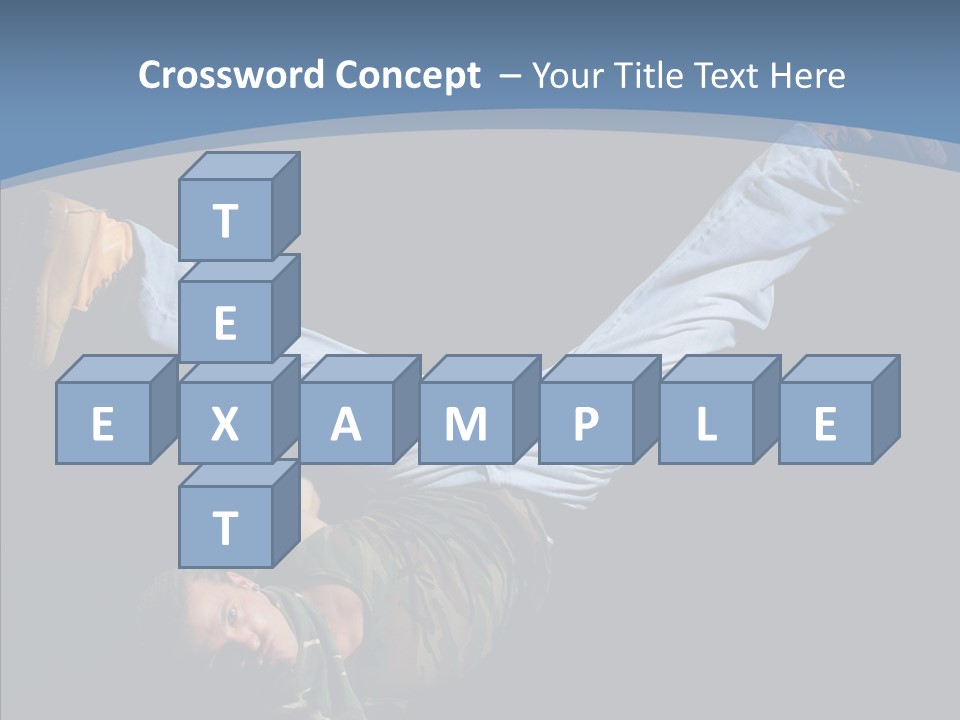 Music Clothing Breakdance PowerPoint Template