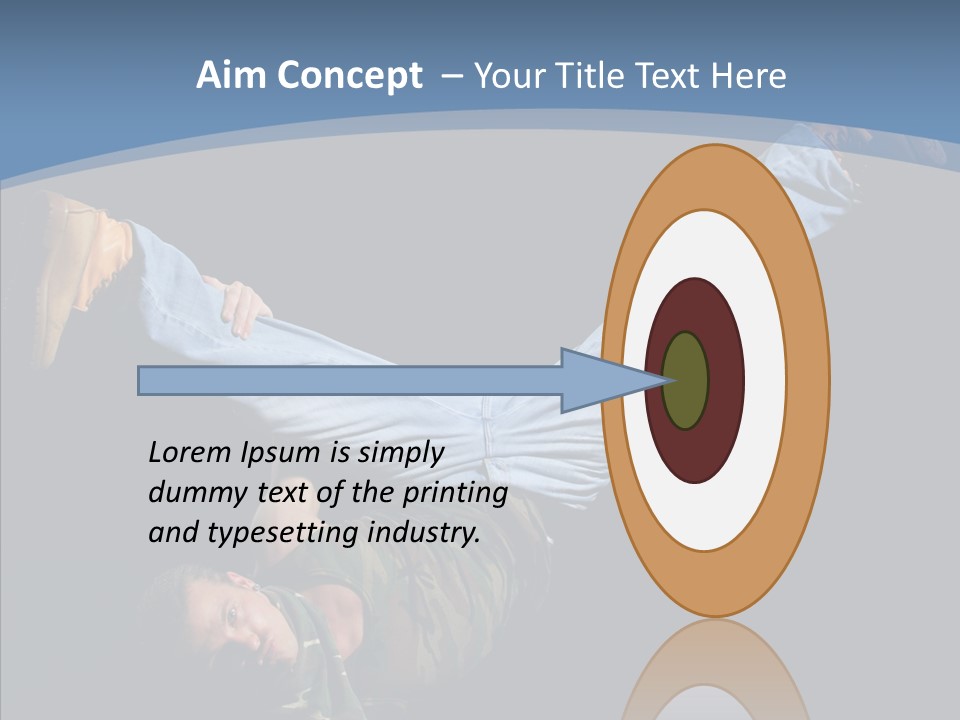 Music Clothing Breakdance PowerPoint Template