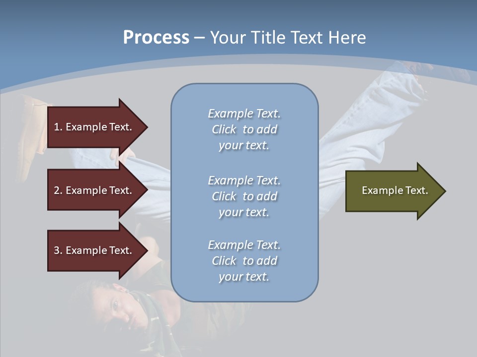 Music Clothing Breakdance PowerPoint Template