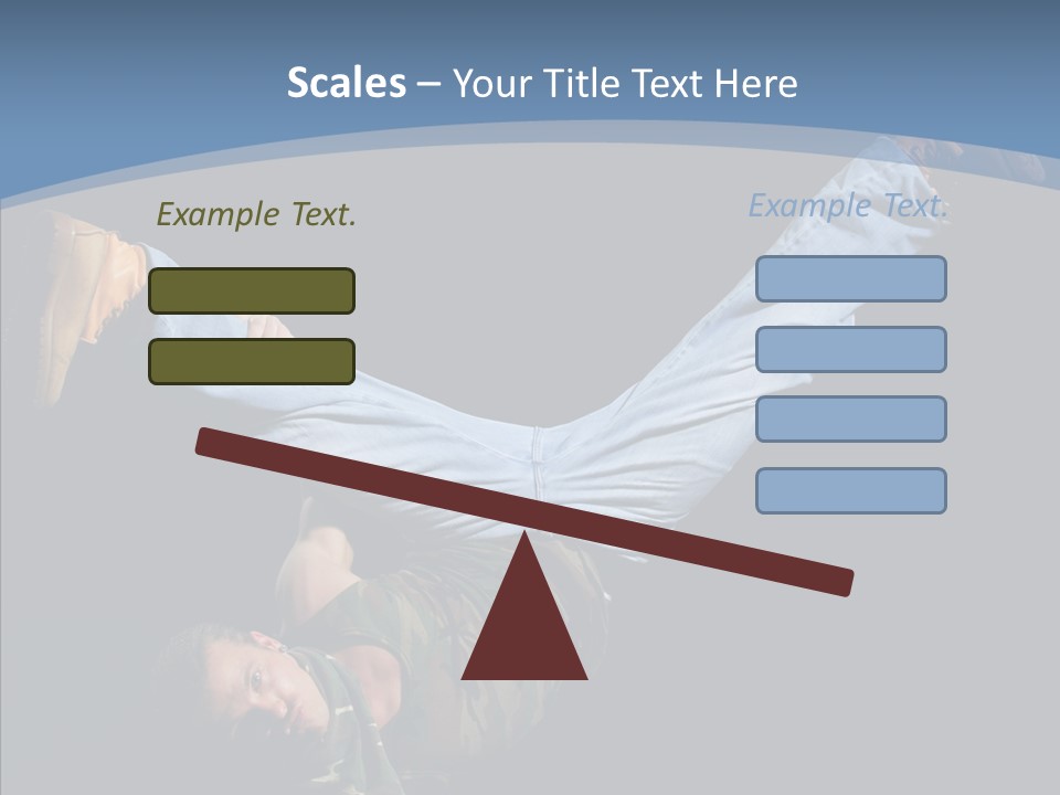 Music Clothing Breakdance PowerPoint Template