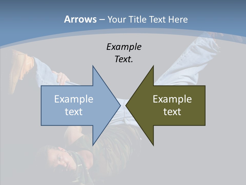 Music Clothing Breakdance PowerPoint Template