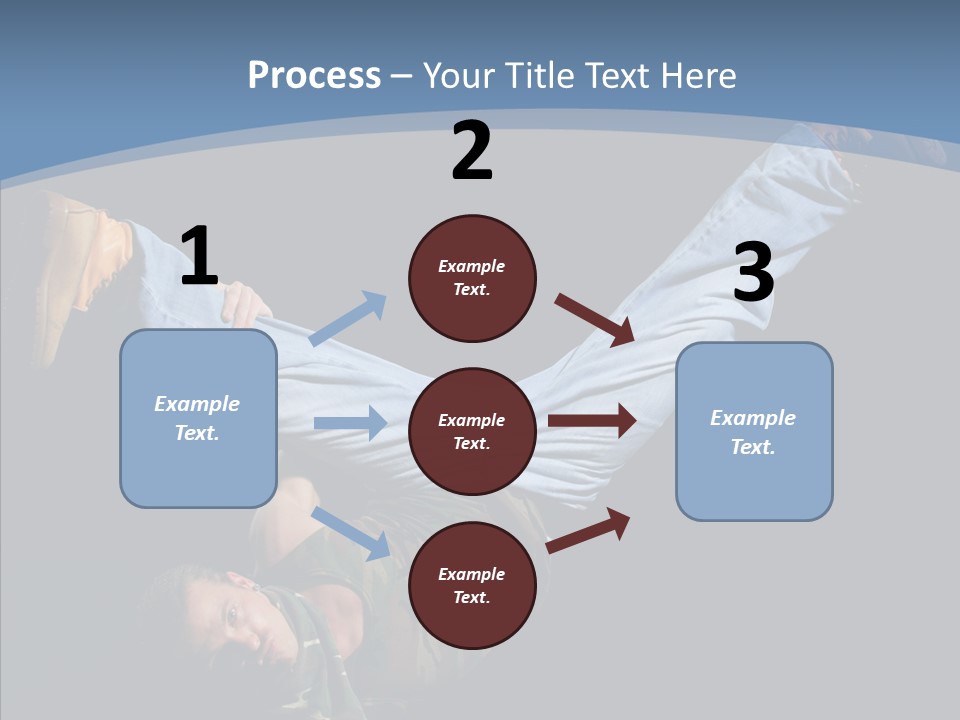 Music Clothing Breakdance PowerPoint Template