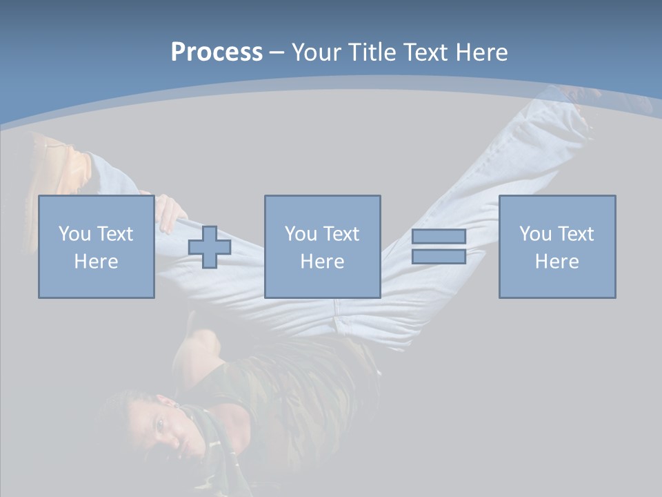 Music Clothing Breakdance PowerPoint Template