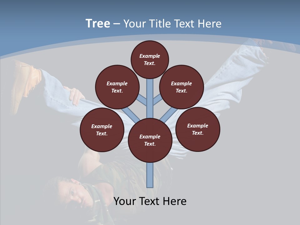 Music Clothing Breakdance PowerPoint Template