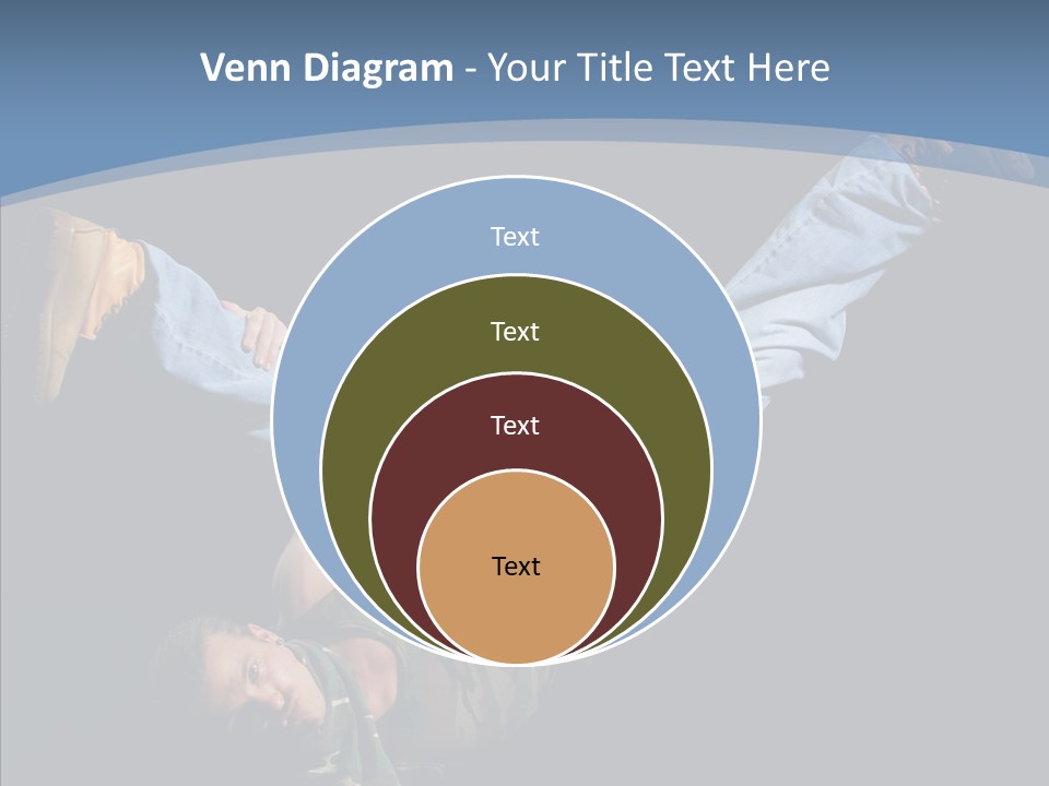 Music Clothing Breakdance PowerPoint Template