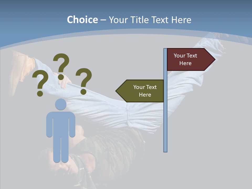 Music Clothing Breakdance PowerPoint Template