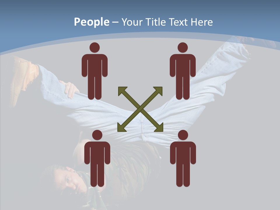 Music Clothing Breakdance PowerPoint Template