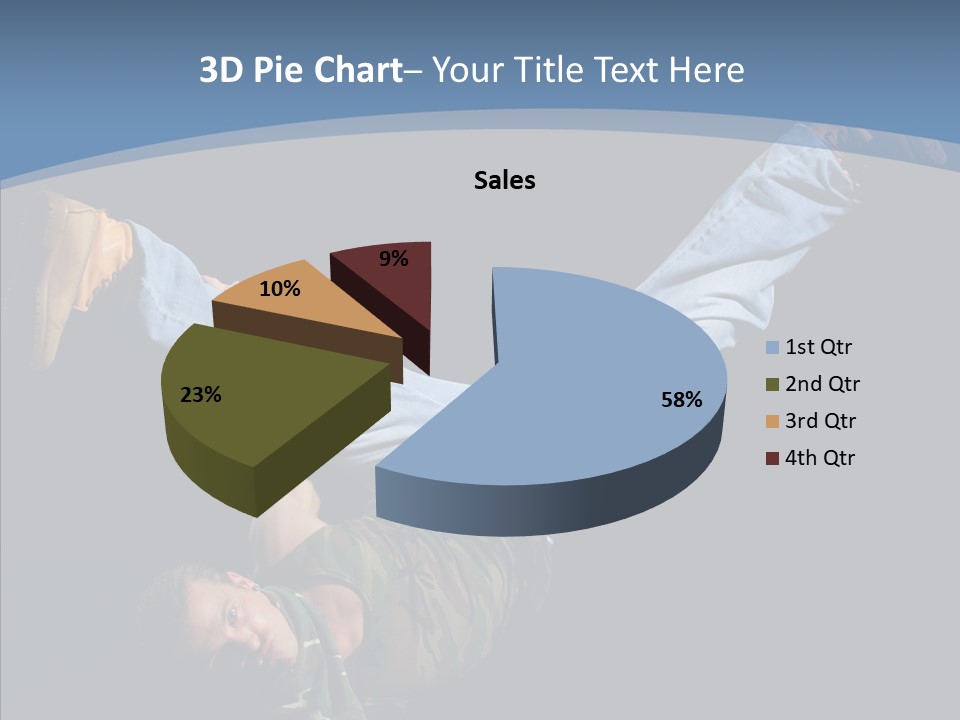 Music Clothing Breakdance PowerPoint Template