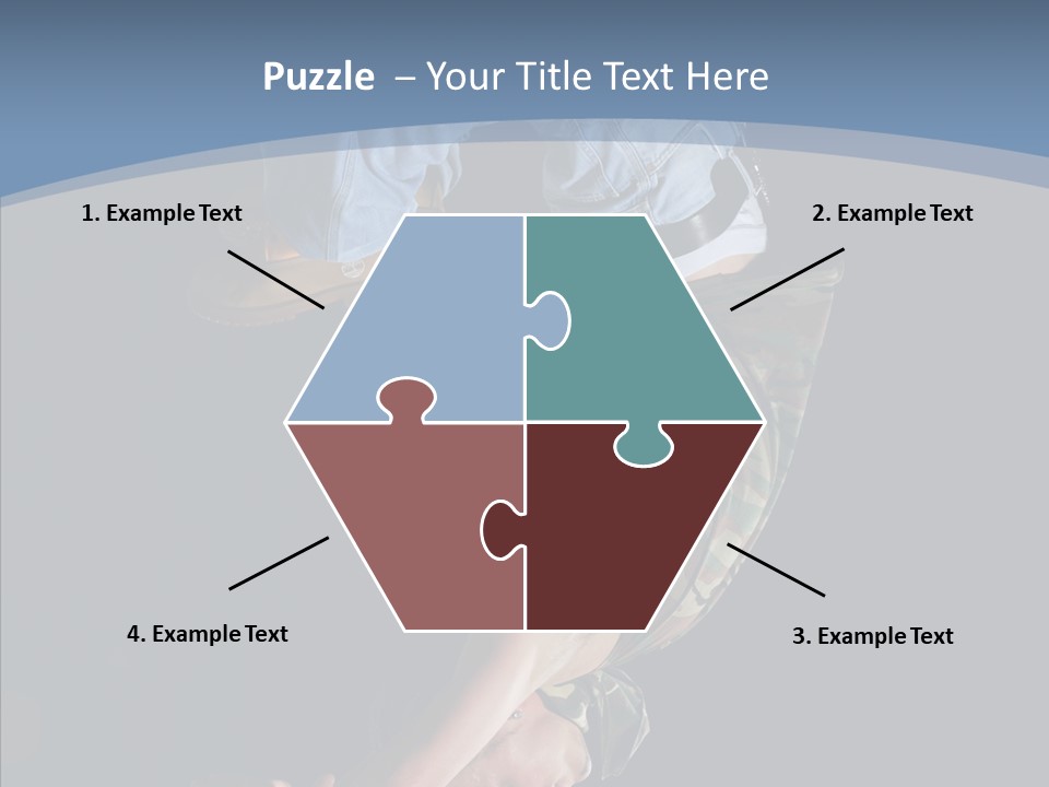 Casual Freestyle Sport PowerPoint Template