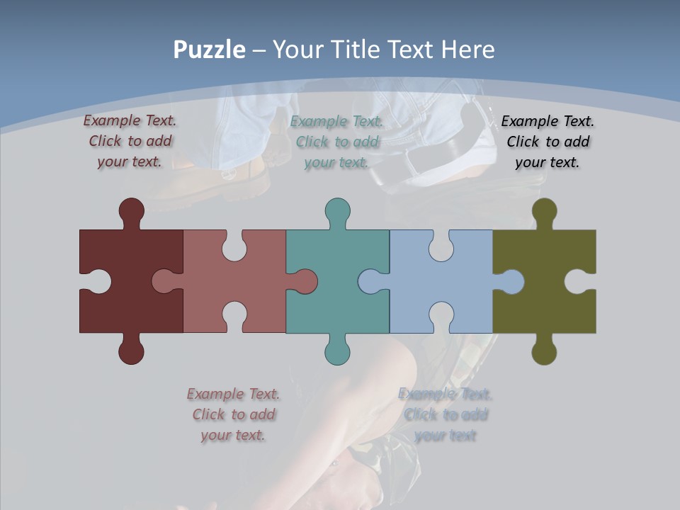 Casual Freestyle Sport PowerPoint Template