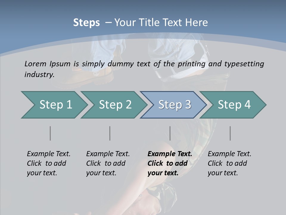 Casual Freestyle Sport PowerPoint Template