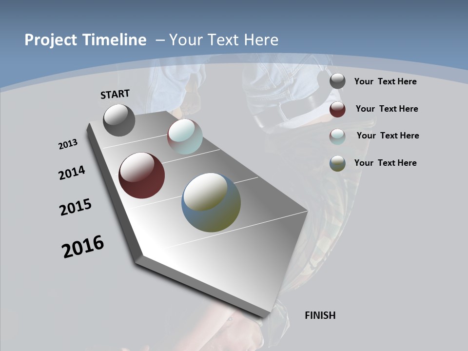 Casual Freestyle Sport PowerPoint Template