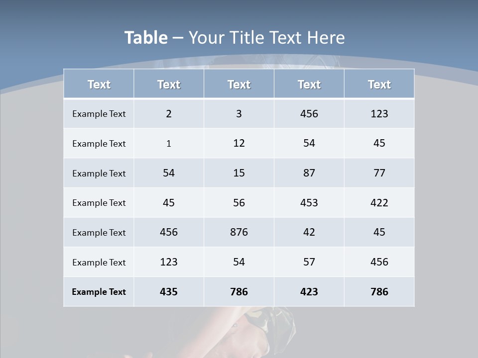 Casual Freestyle Sport PowerPoint Template
