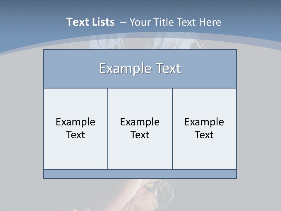 Casual Freestyle Sport PowerPoint Template