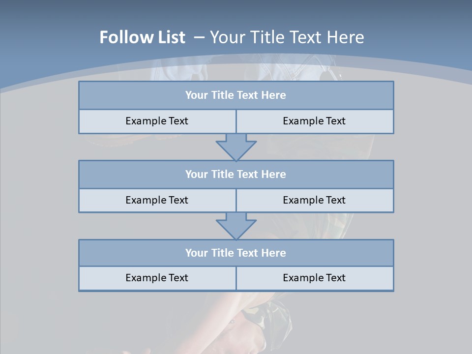 Casual Freestyle Sport PowerPoint Template